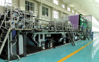 Cultural paper production line